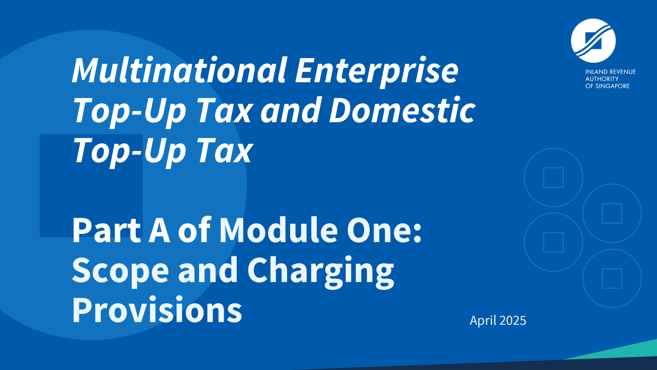 Module One - Scope and Charging Provisions (Part A)