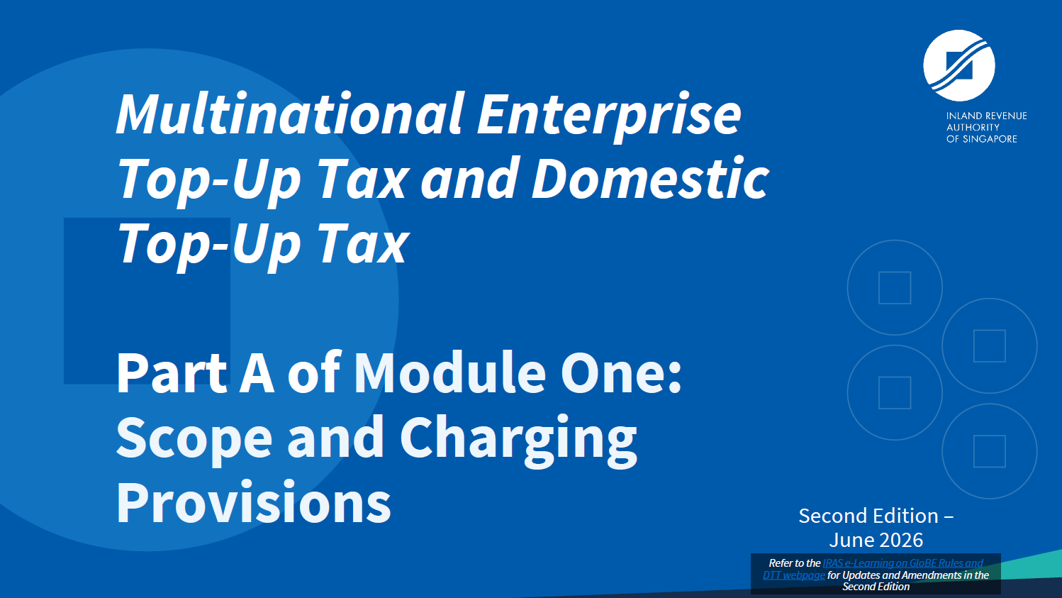 Module One - Scope and Charging Provisions (Part A)