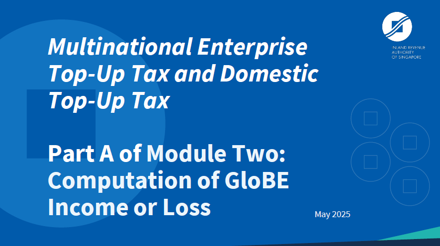 Module 2 - Computation of GloBE Income or Loss (Part A)