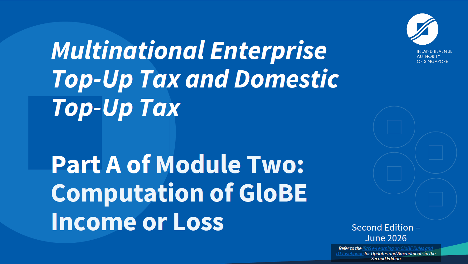 Module 2 - Computation of GloBE Income or Loss (Part A)
