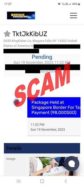 Scam image