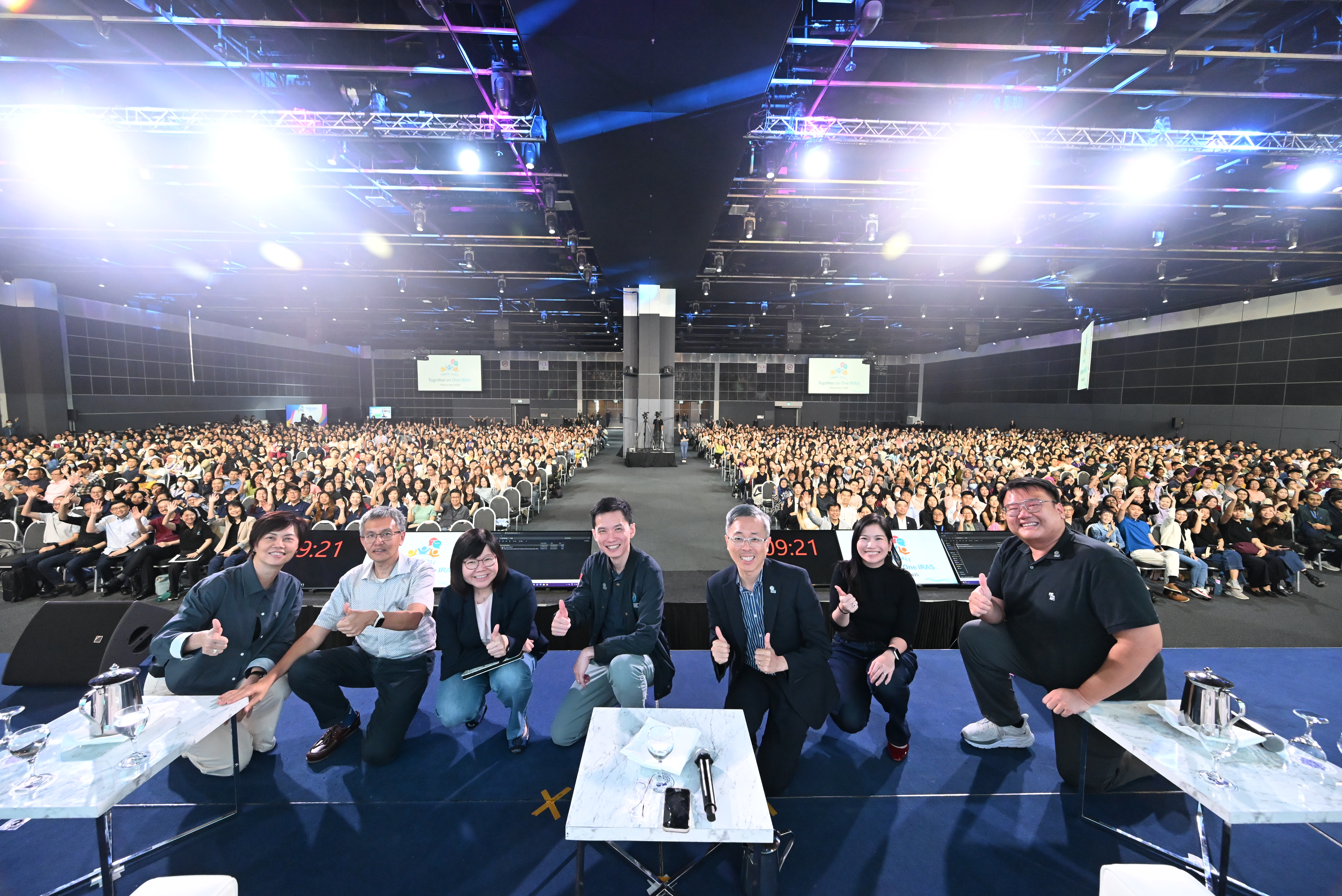 IRAS celebrating our collective achievements and recognising our people at Town Hall.