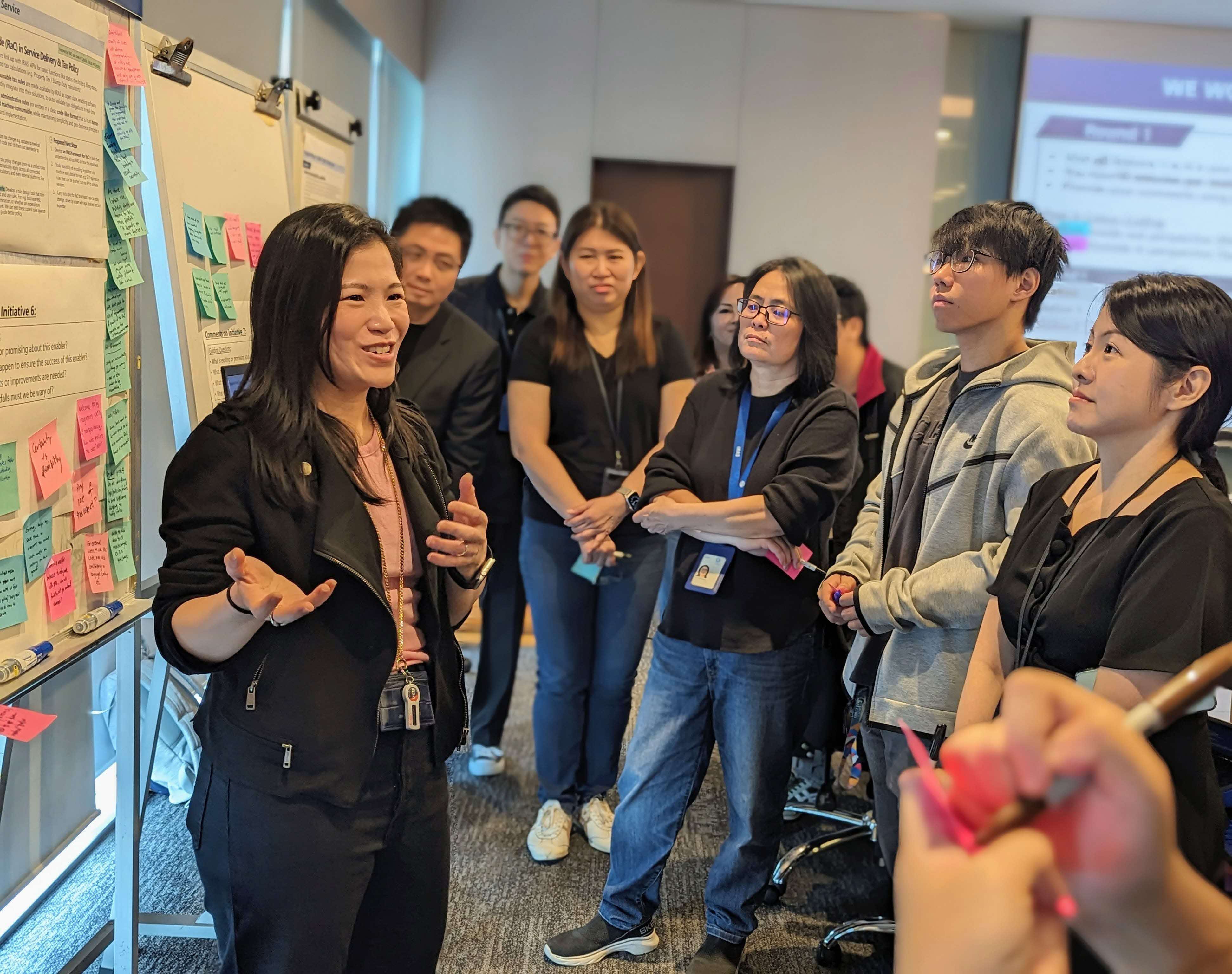 Management team and colleagues came together for a strategic workshop on One IRAS 2035, focusing on the key shifts and enablers that will shape IRAS’ next chapter.