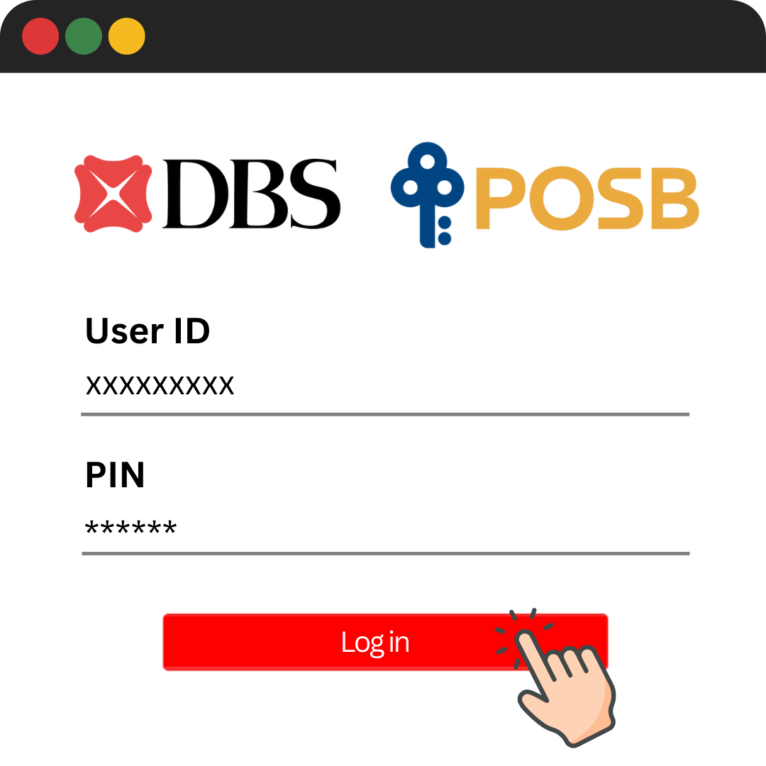 DBS/POSB iBanking login page