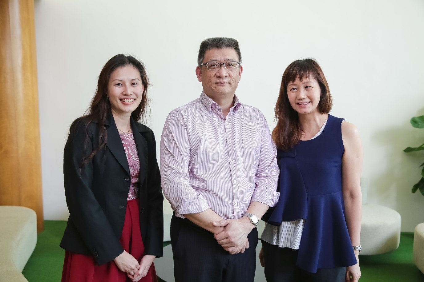 Winners for 2019 
From left to right: Presilia Toh Wai Mun, Clement Nicholas Tan Chyi Ming, Ng Yuen Mun