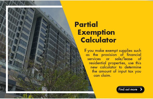 partial exemption calculator